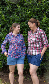 Prue 1/2 Button + Dark Ruggers