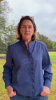 Elise - Deep Red Blouse
