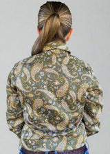 Taylor - Long Sleeve Paisley Cotton Shirt