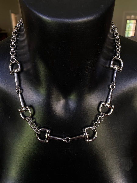3 Snaffle Bit Necklace - Australian made
